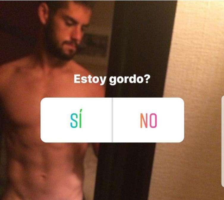 FOTO - Isco sube una imagen sin camiseta y pregunta a sus fans: "¿Estoy gordo?"
