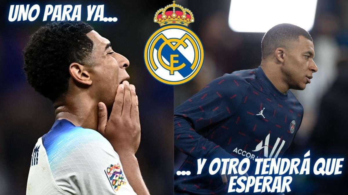 Bellingham aterriza en el Real Madrid y Mbappé no quiere huir del PSG
