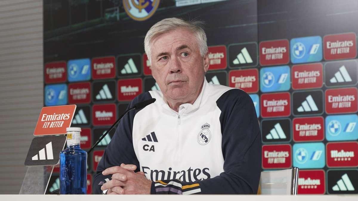Carlo Ancelotti, en rueda de prensa: "Rodrygo está disponible. El pasillo..."