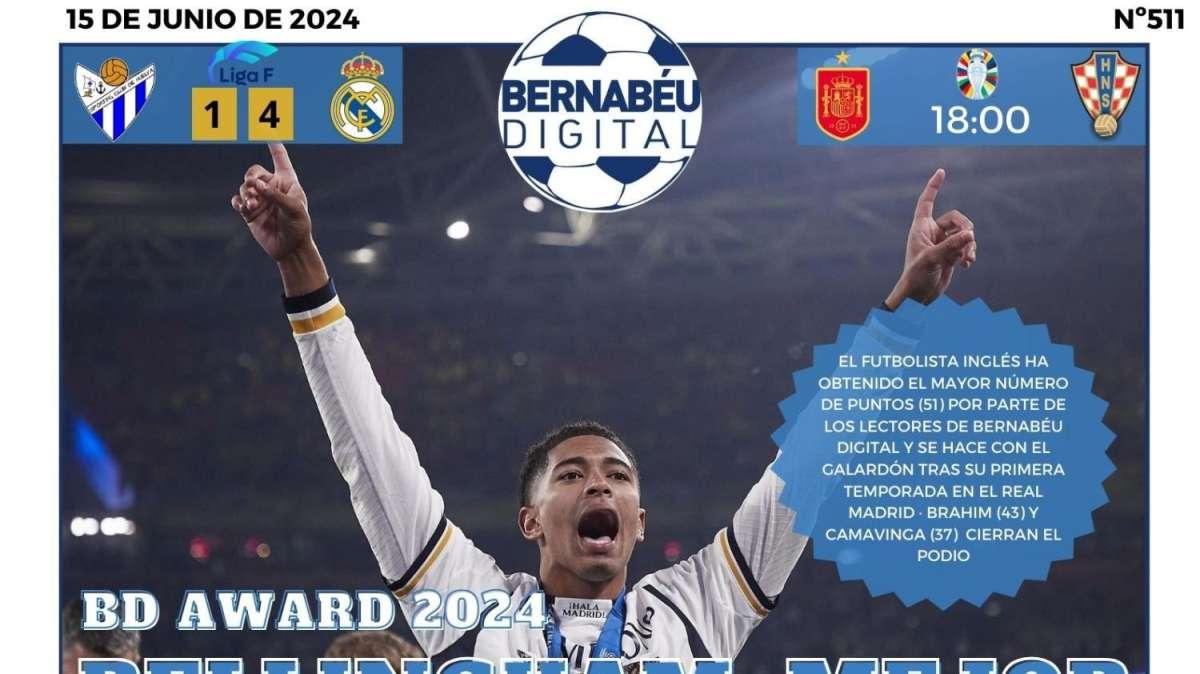 PORTADA BD | "BD Award 2024: Bellingham, Mejor Jugador del Año / INFO BD | Ofertón rechazado"
