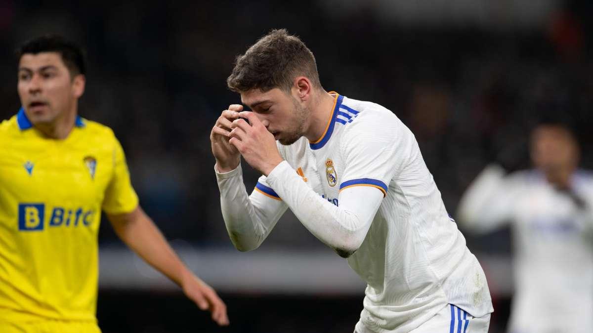 Ancelotti, sobre la falta de minutos de Valverde: "No espero nada más de él"