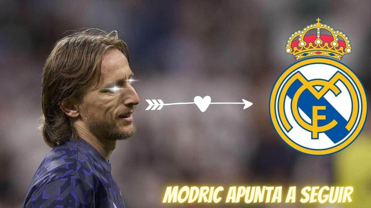 Modric es la gran sorpresa del Real Madrid: continuidad, al caer