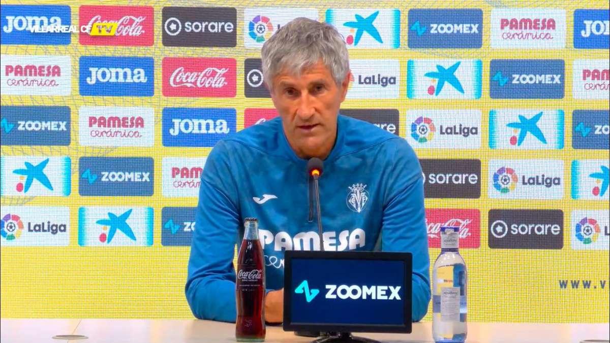 Quique Setién: "El Real Madrid pierde muy pocas veces dos partidos seguidos"