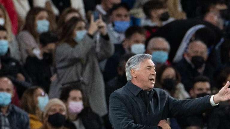 Ancelotti, en sala de prensa: “He cambiado a Casemiro para evitar la suspensión. Benzema…”