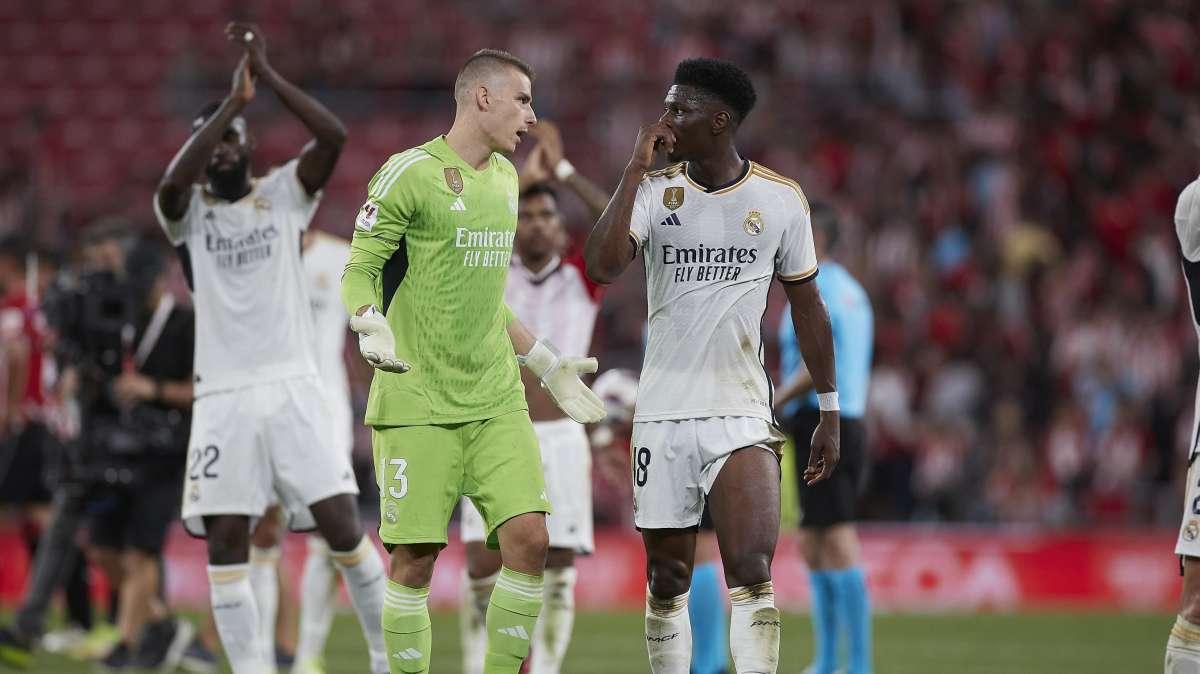 La postura del Real Madrid con la portería: ¿titular Lunin o Kepa?