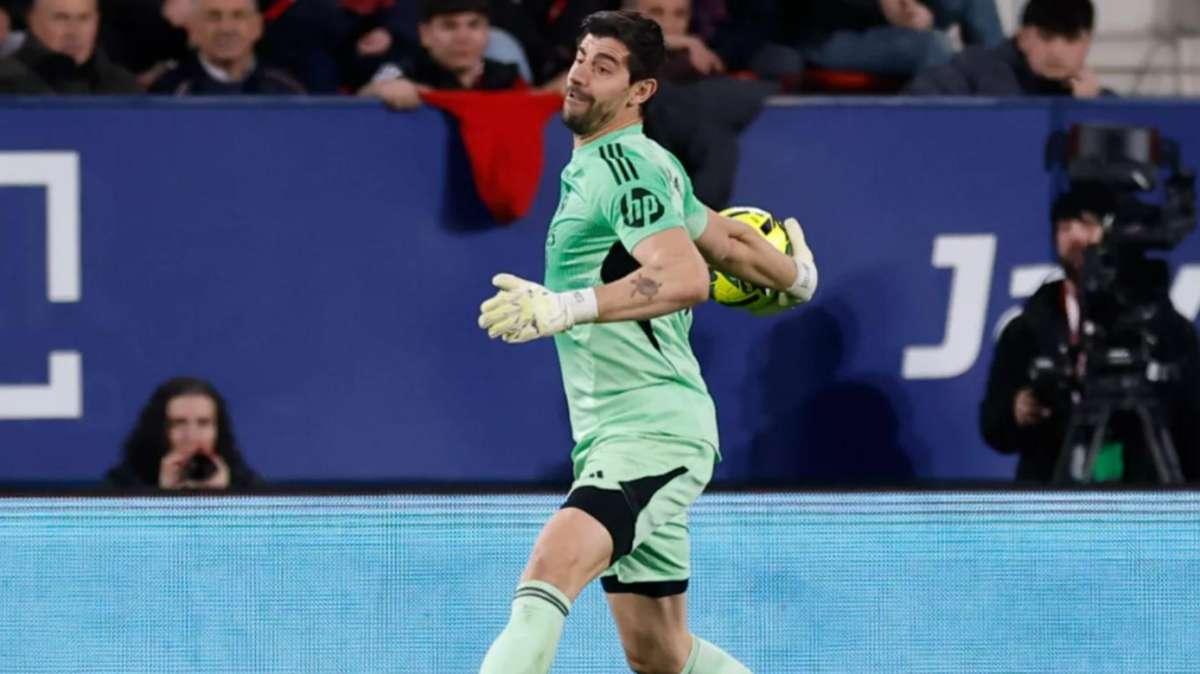 Courtois da una asistencia para abrir el marcador ante el Manchester City