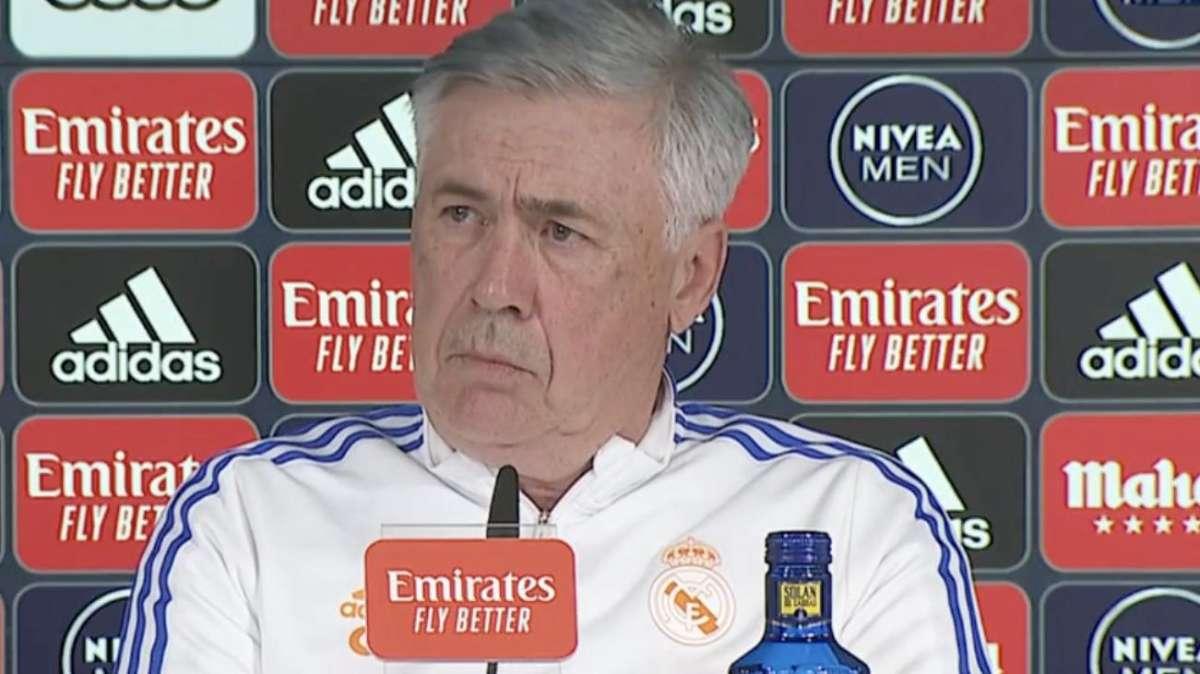 Ancelotti, en rueda de prensa: "Benzema no estará en el clásico"