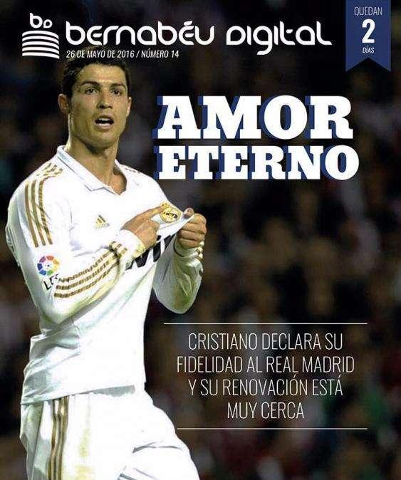 REVISTA BD - 26/05/16 | Amor eterno: la renovación de Cristiano, muy cerca