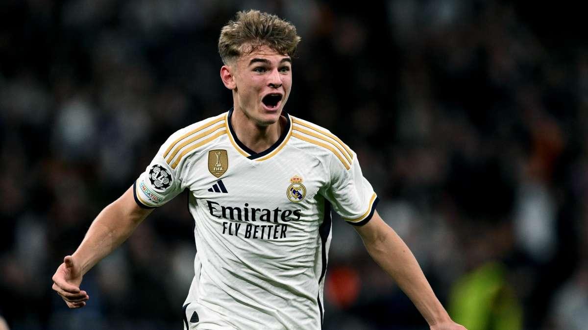 INFO BD | Nico Paz, con el primer equipo del Real Madrid
