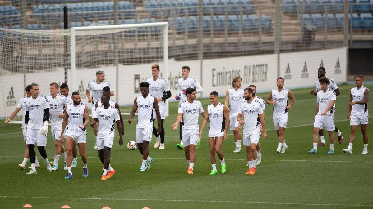 Agenda del día: nuevo entrenamiento en Valdebebas