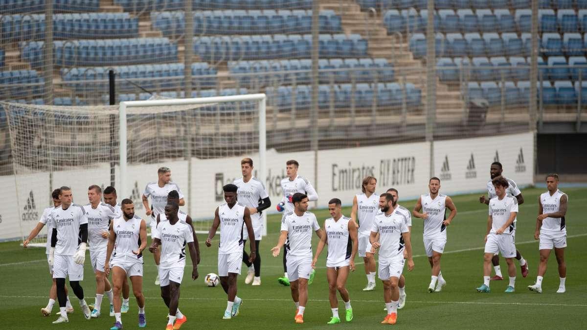 Informe del entrenamiento: Rodrygo, única baja ante el Almería