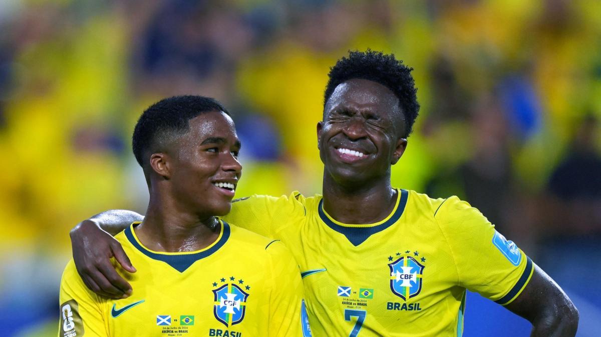 Un compañero de Vinicius y Endrick se ofrece al Real Madrid