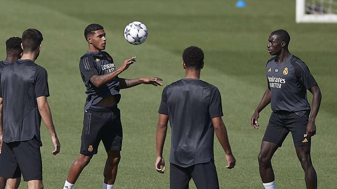 Informe del entrenamiento: baja inesperada en el Real Madrid para el debut en Champions
