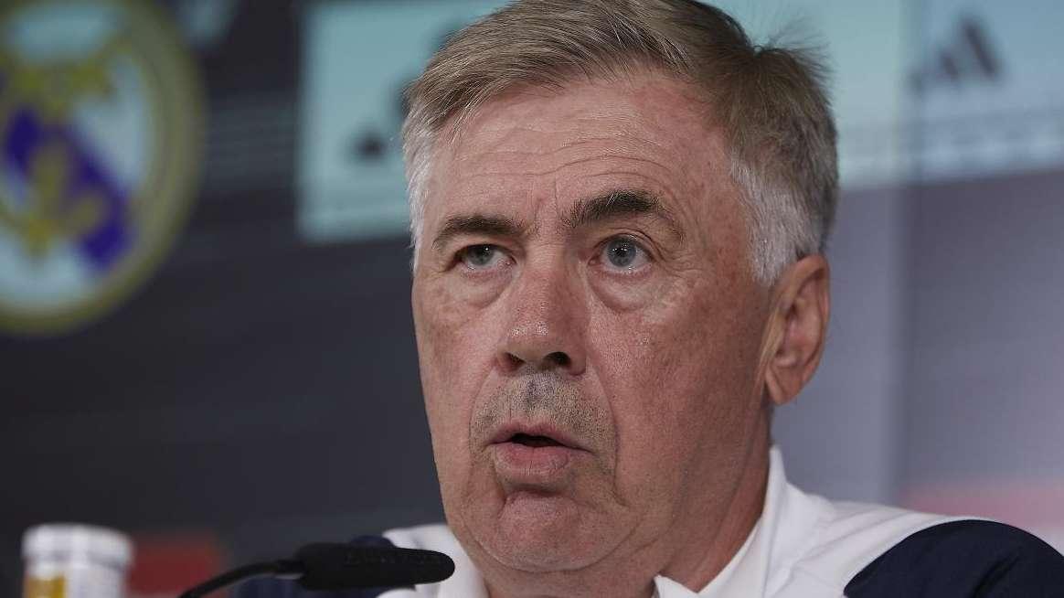 Carlo Ancelotti en rueda de prensa: "No me sorprenden los elogios a Bellingham"