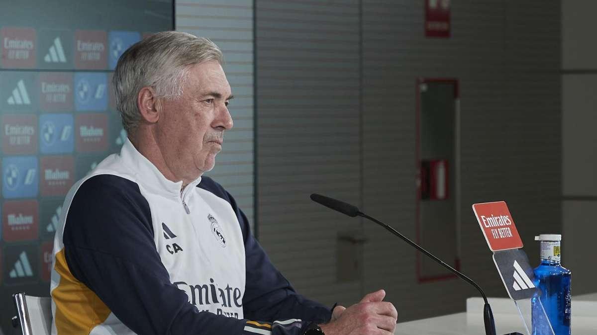 Carlo Ancelotti, en rueda de prensa: "Rüdiger estará en la convocatoria"