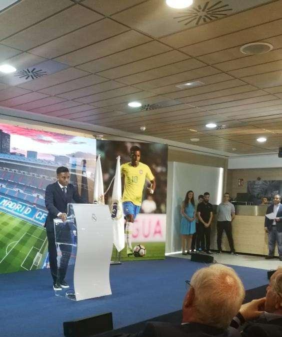 Rodrygo, en su presentación: "Espero dar muchas alegrías"