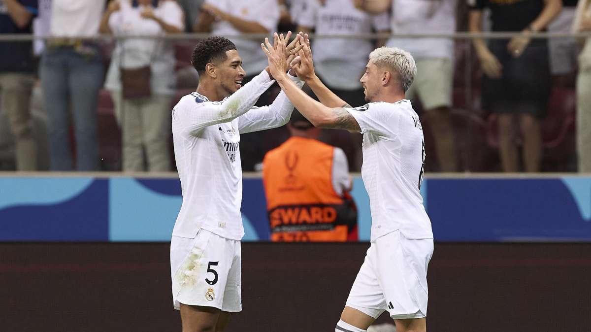 Fede Valverde y Bellingham, noticias en Arabia Saudí tras el entrenamiento