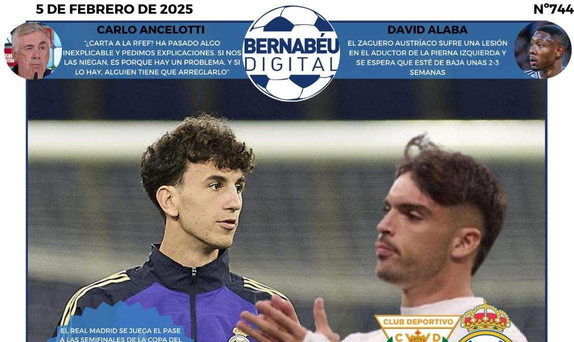 La primera 'final' copera del Real Madrid, protagonista en la portada