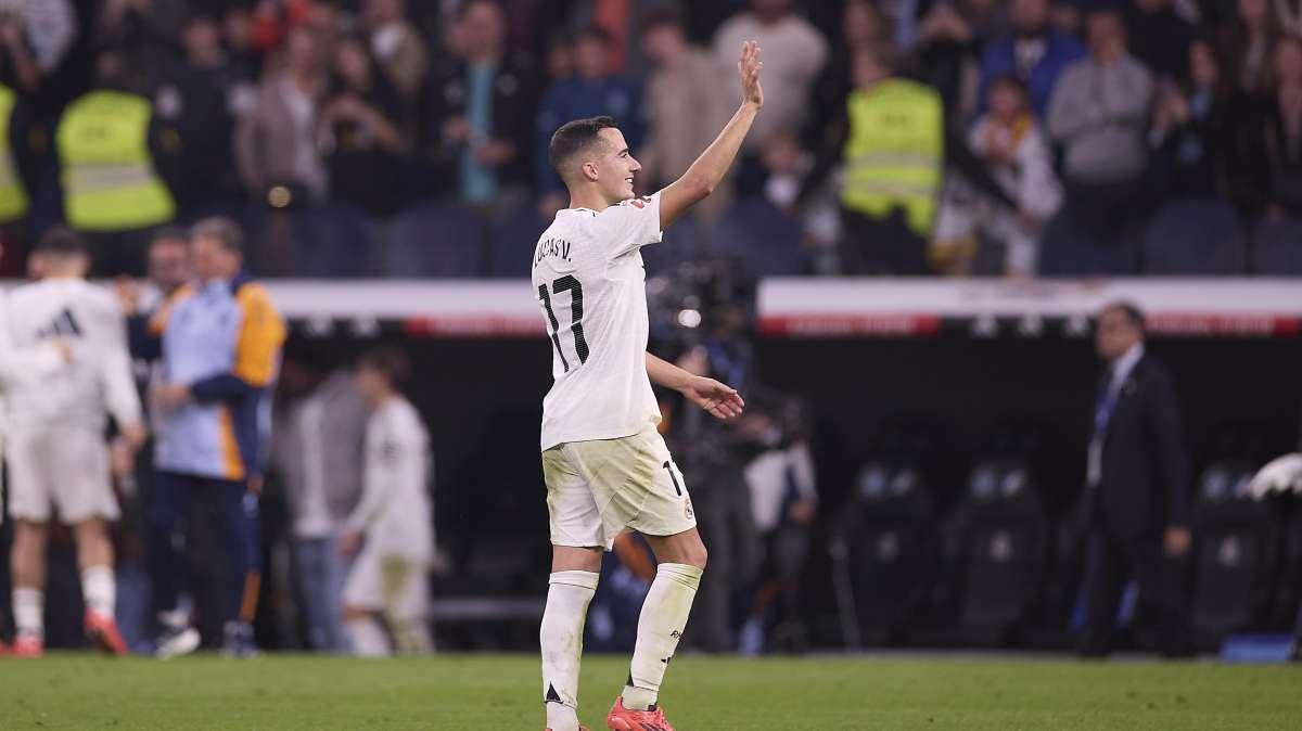 Con discreción y ovación: así se despidió Lucas Vázquez del Bernabéu