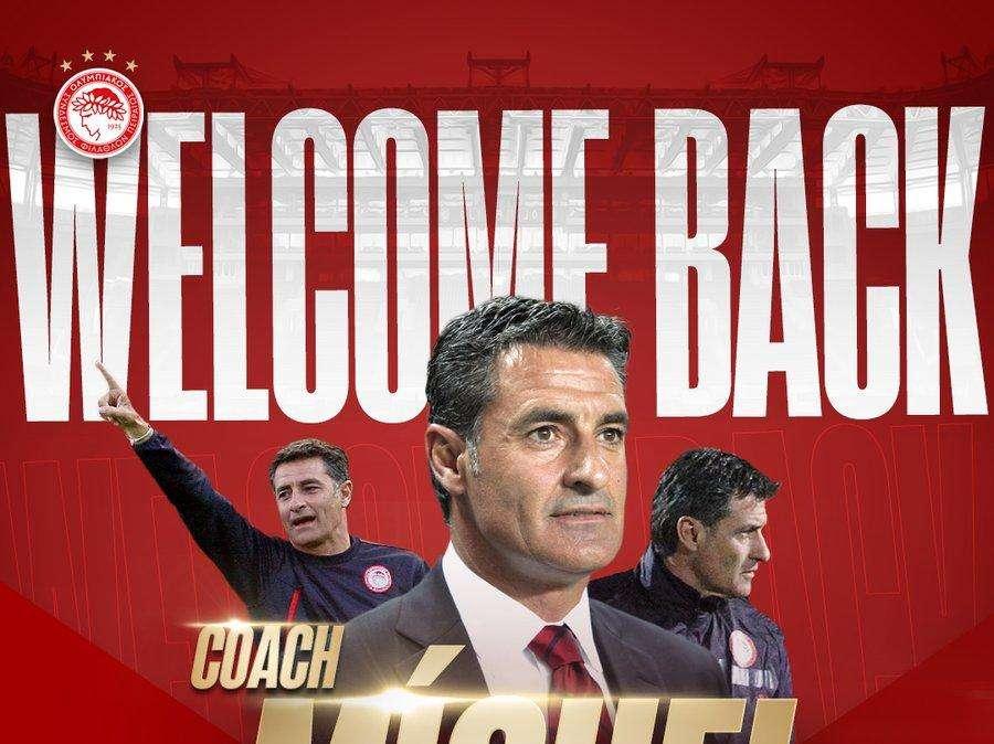 OFICIAL | Míchel, nuevo entrenador del Olympiacos: serán tres los exmadridistas en el Pireo