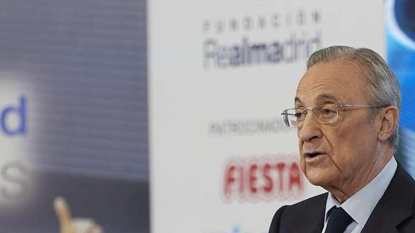 Florentino presenta el nuevo Corazón Classic Match: "Será un ejemplo de amistad"