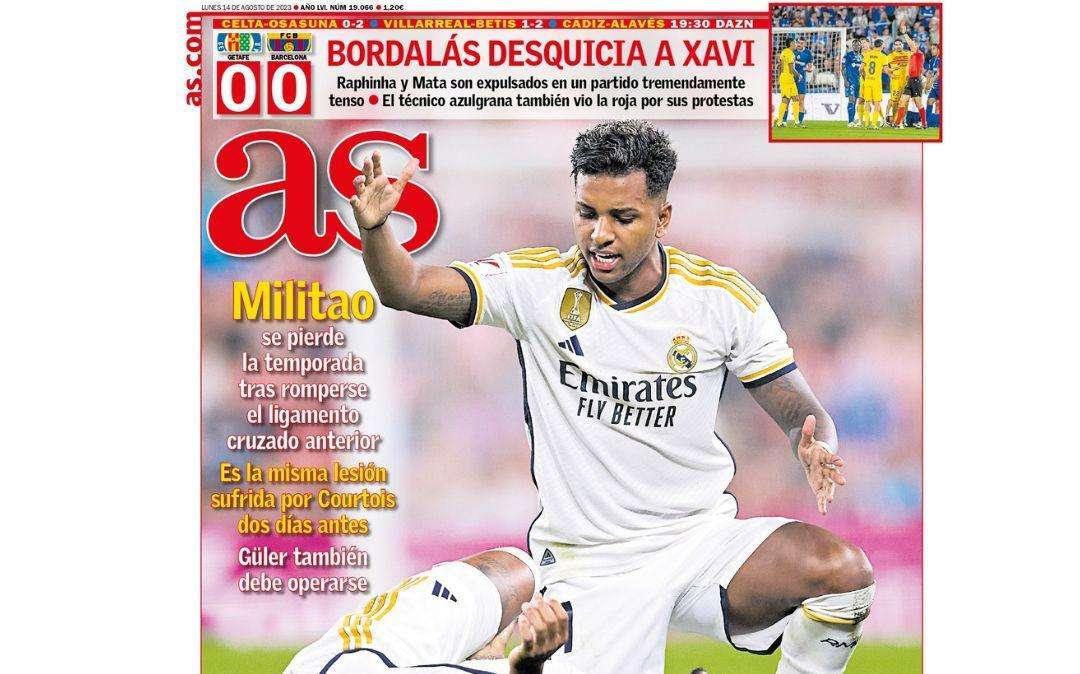 PORTADA | AS: "Otro drama"