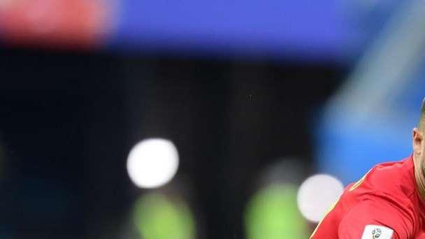 El vestuario de Bélgica, en guerra: Courtois y Hazard, protagonistas