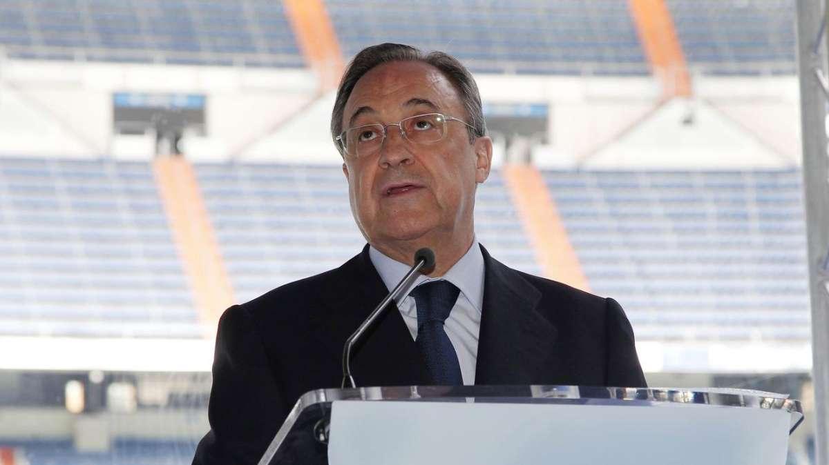 Florentino: “¿Fichajes? De momento hemos parado porque no caben más. Haaland..."