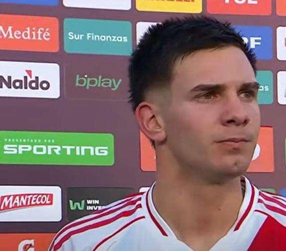 Mastantuono, clave en la victoria de River: el Real Madrid no le quitó ojo