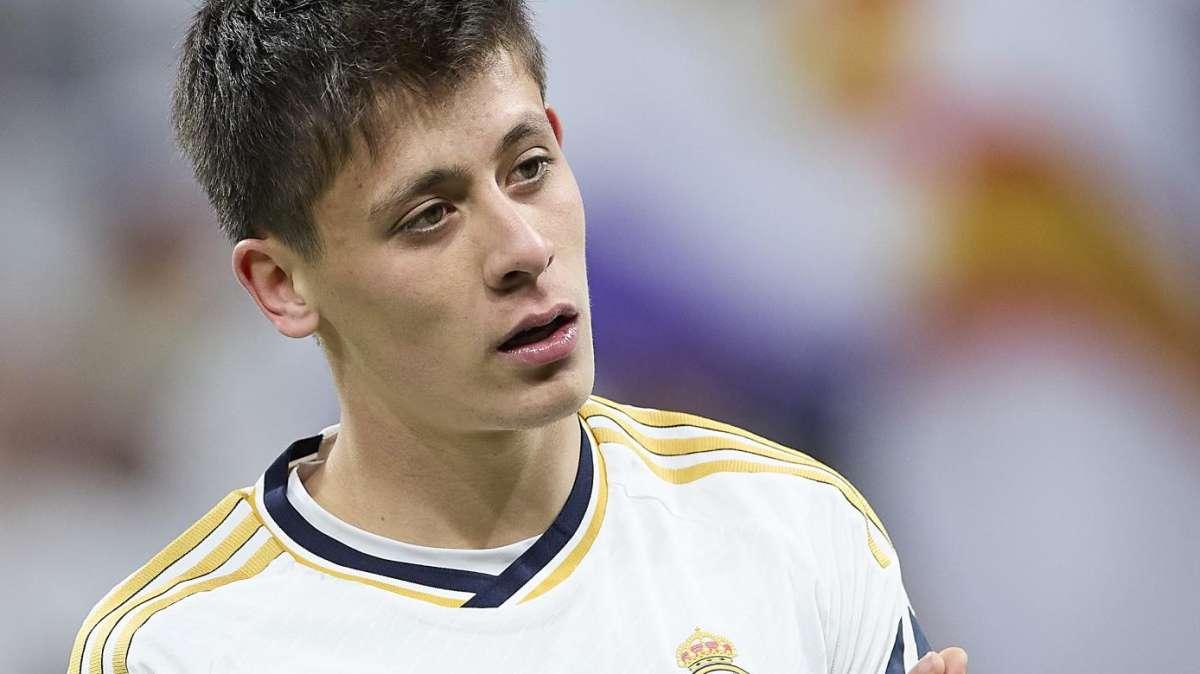 Arda Güler anota su primer gol con la camiseta del Real Madrid