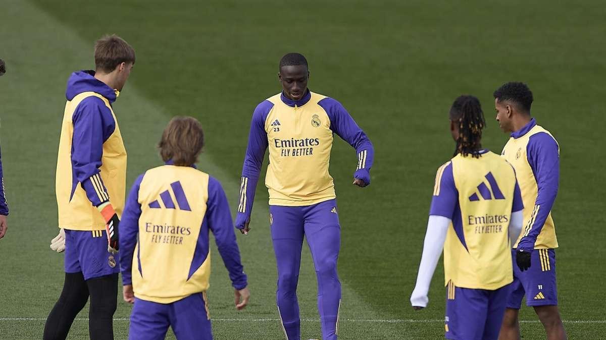 Informe del entrenamiento: el Real Madrid empieza la semana con cinco bajas