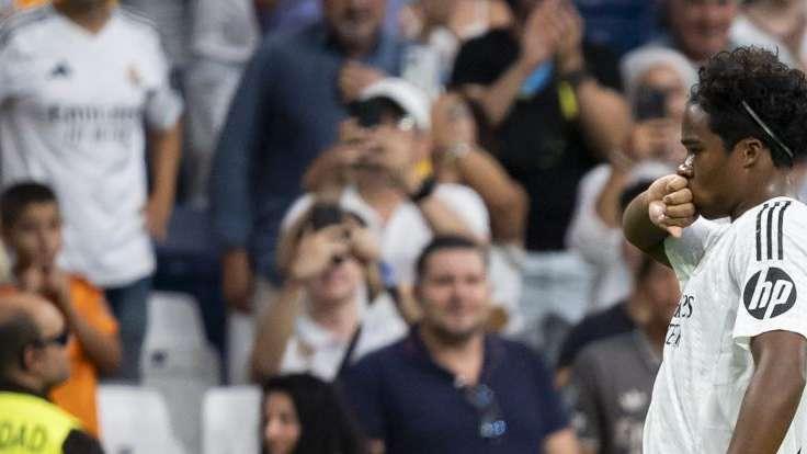 Endrick y los récords que batió con su gol al Valladolid