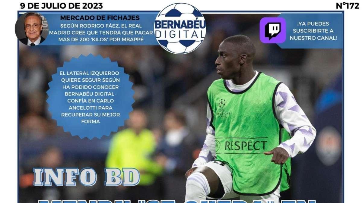 PORTADA BD | "Mendy se queda en el Real Madrid"