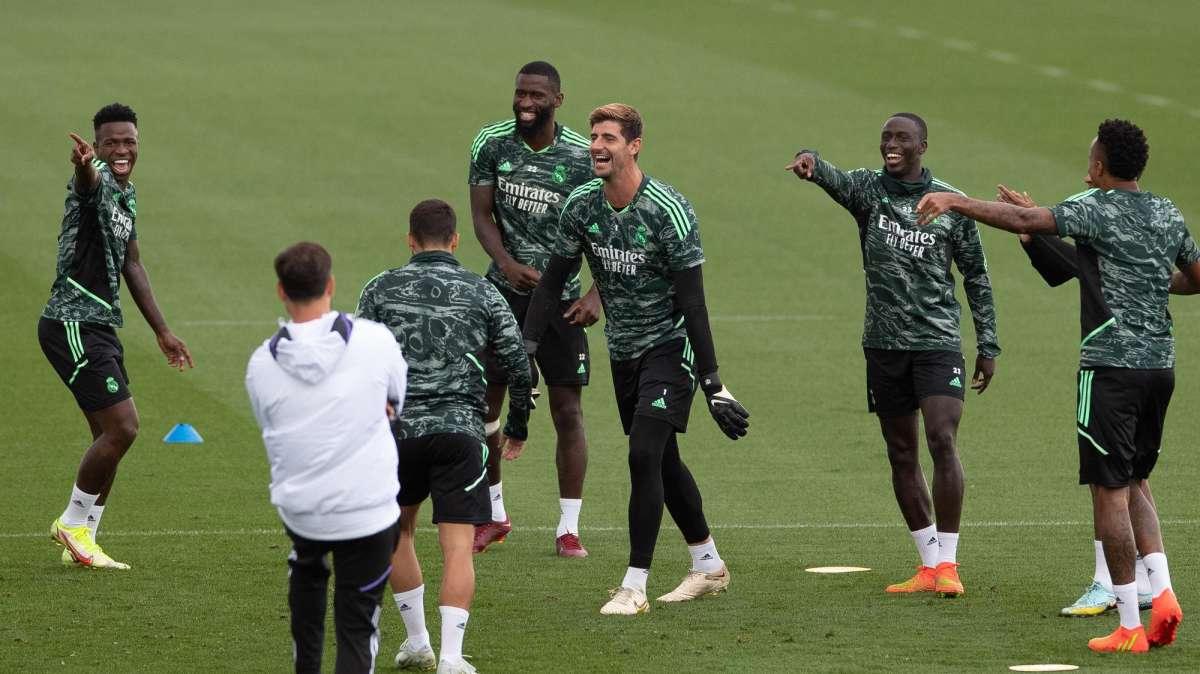 Informe del entrenamiento: sesión con el Castilla con Benzema y Lucas al margen