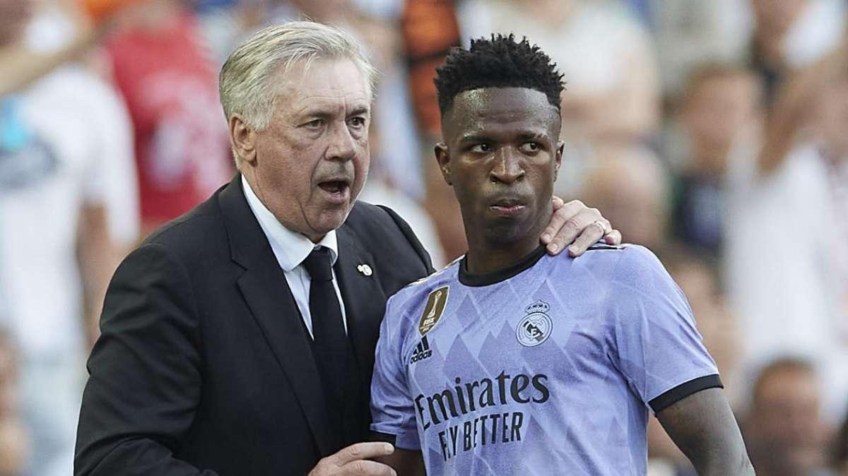 Ancelotti desvela los dos competidores de Vinicius para lanzar los penaltis