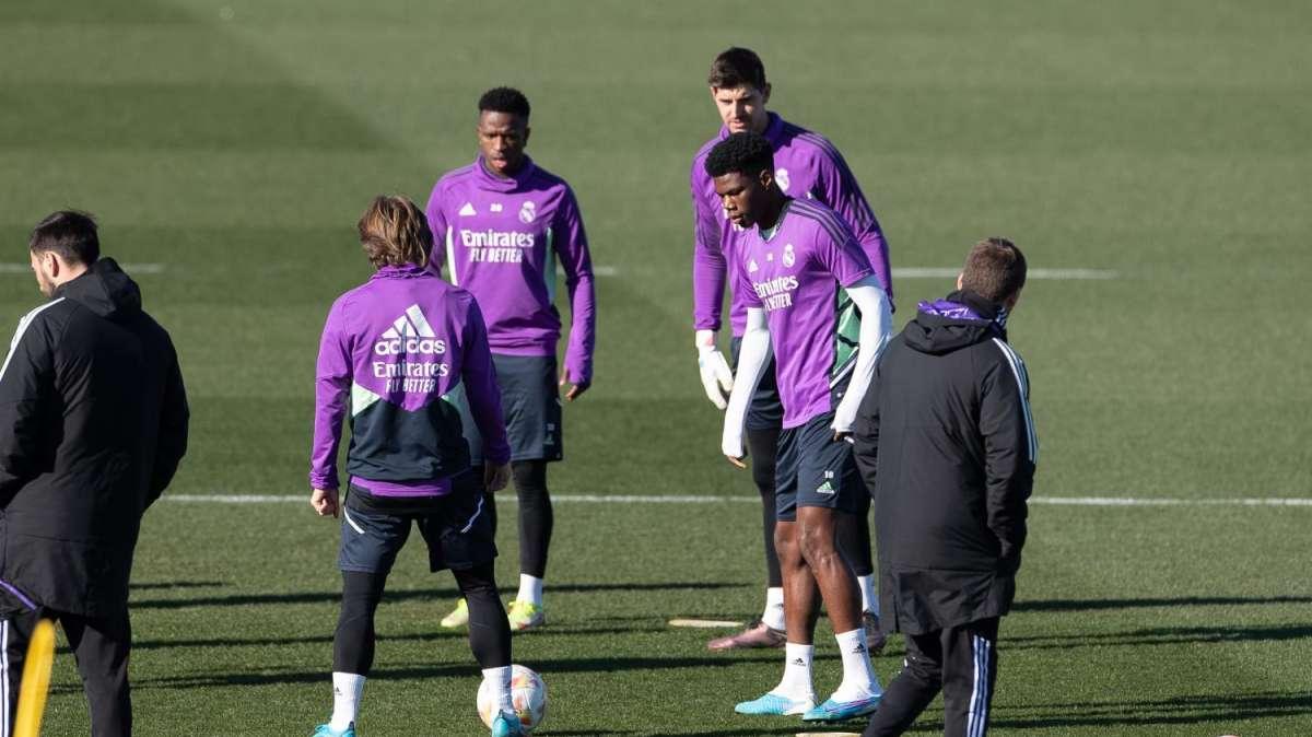Informe del entrenamiento: Lucas, Alaba y Mendy, bajas con el grupo