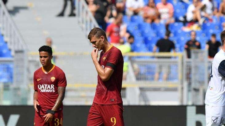 La Roma vuelve a tropezar antes de su visita al Bernabéu: se dejó empatar tras ir 2-0