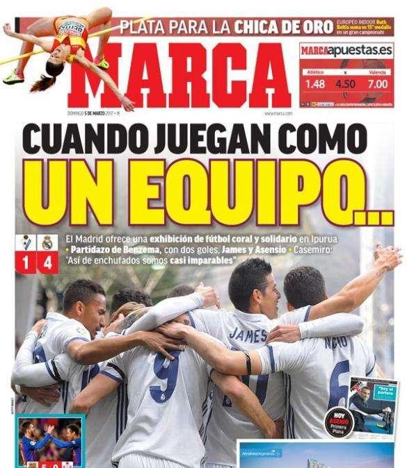PORTADA - Marca: "Cuando juegan como un equipo..."