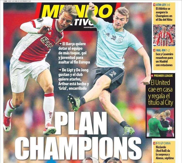 PORTADA - Mundo Deportivo: "Isco y Casemiro resuelven para un Madrid con rotaciones"