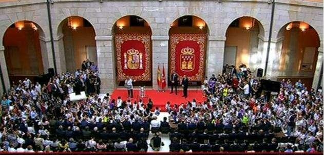 Termina el acto de celebración en la Comunidad de Madrid