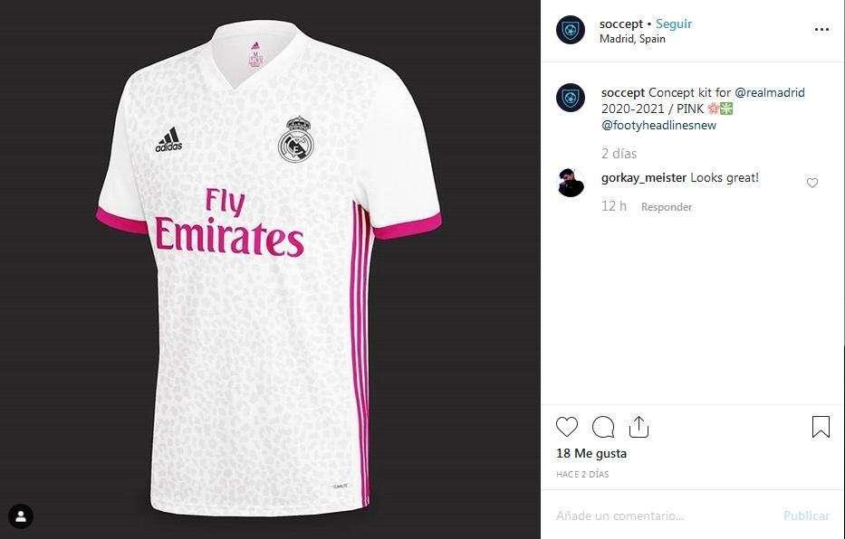 FOTO - Filtran la primera equipación del Real Madrid para la próxima temporada