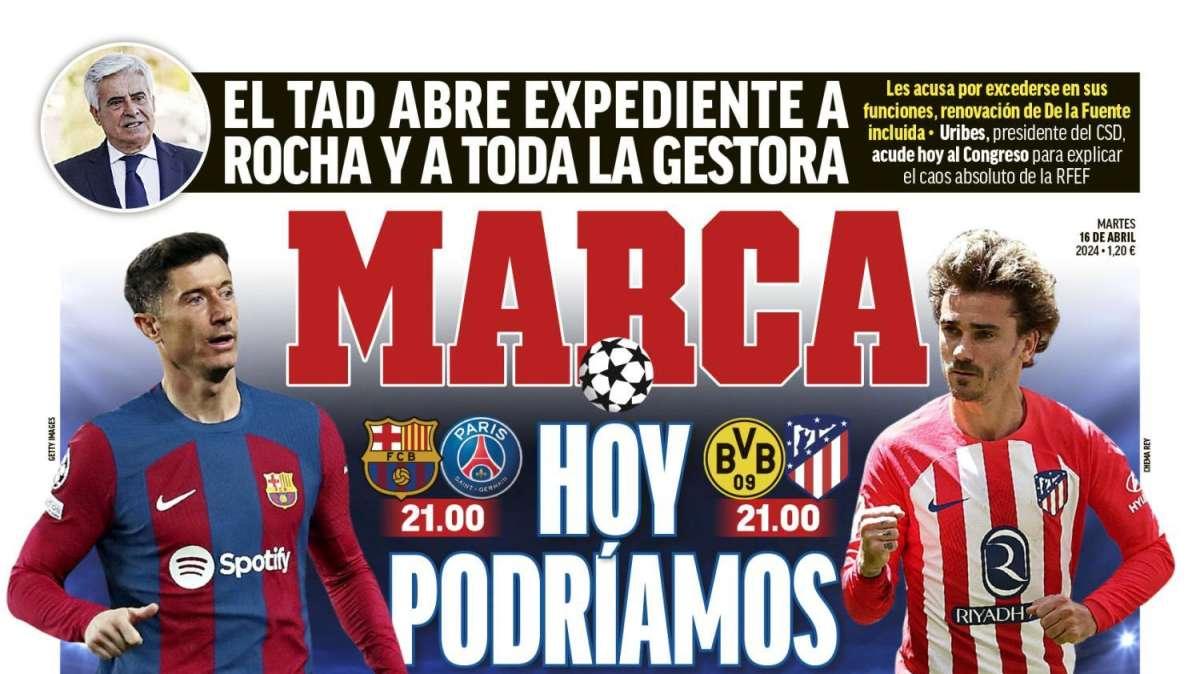 PORTADA | Marca: "El terror de los campeones"