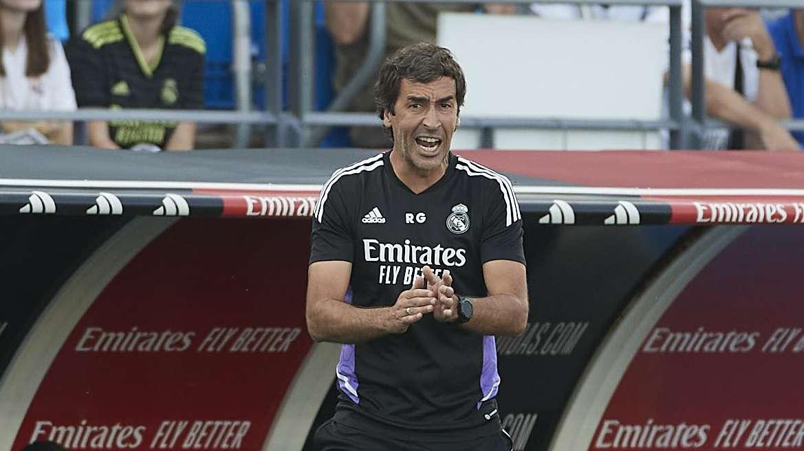Raúl, tras la derrota del Castilla: "No estoy muy disgustado"