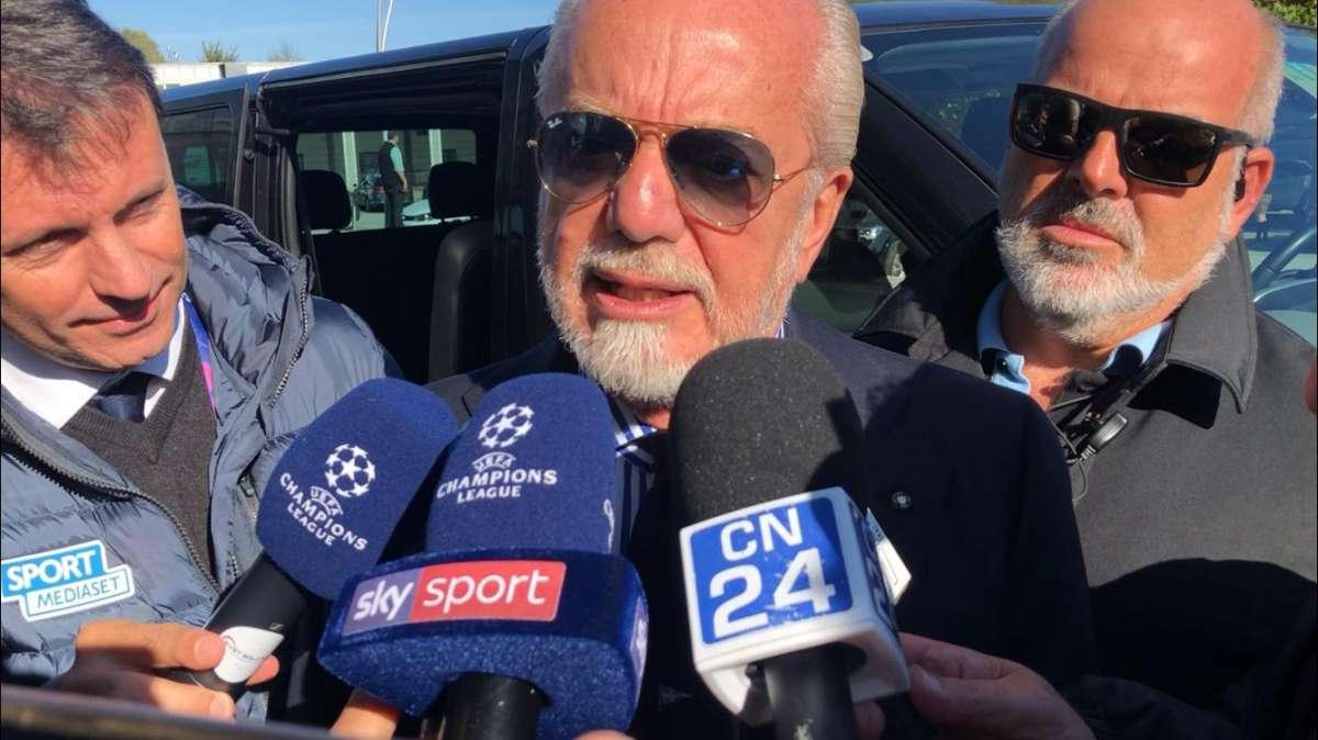De Laurentiis carga contra el Barça: "Si pasa algo allí desatará el infierno"