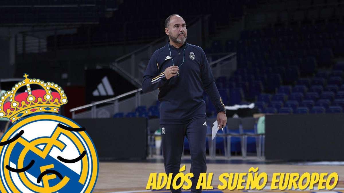 El Real Madrid se la pega en la Euroliga: Chus Mateo, en la cuerda floja