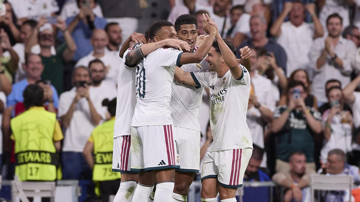 El Real Madrid ya prepara el partido contra el Rayo Vallecano