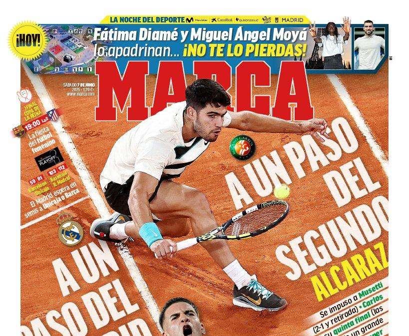 El fichaje de Mastantuono por el Real Madrid es el protagonista en Marca