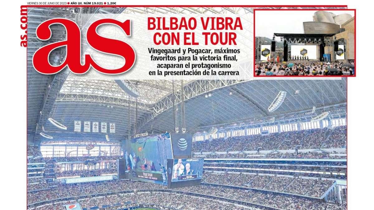 PORTADA | AS: "Un clásico por las nubes"