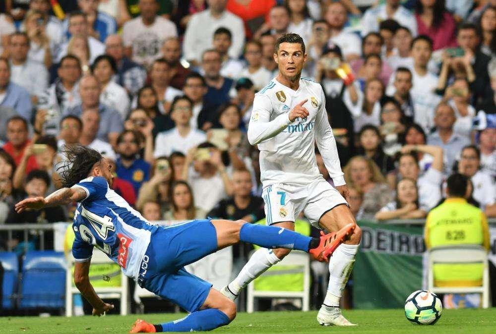 Cristiano no reconoce su casa: se atasca cuando juega en el Benabéu 