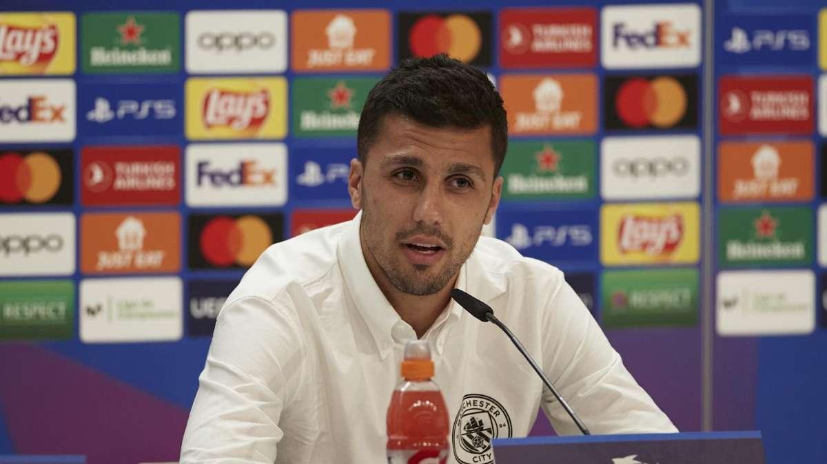 Rodri: "El Real Madrid es el rey de la competición, pero no tenemos miedo a nada"